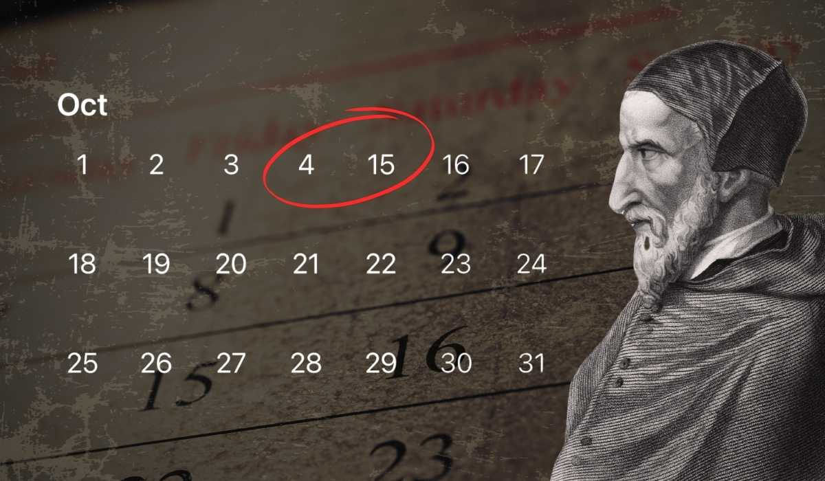 October 1582 And September 1752 - The Months That Lost Days regarding October 2025 Calendar Missing Days