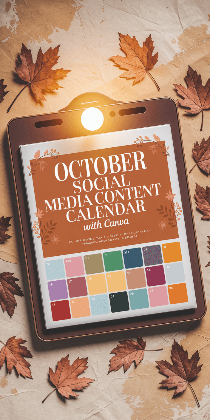 October Social Media Content Calendar 2025: Your Guide in October Social Media Calendar 2025