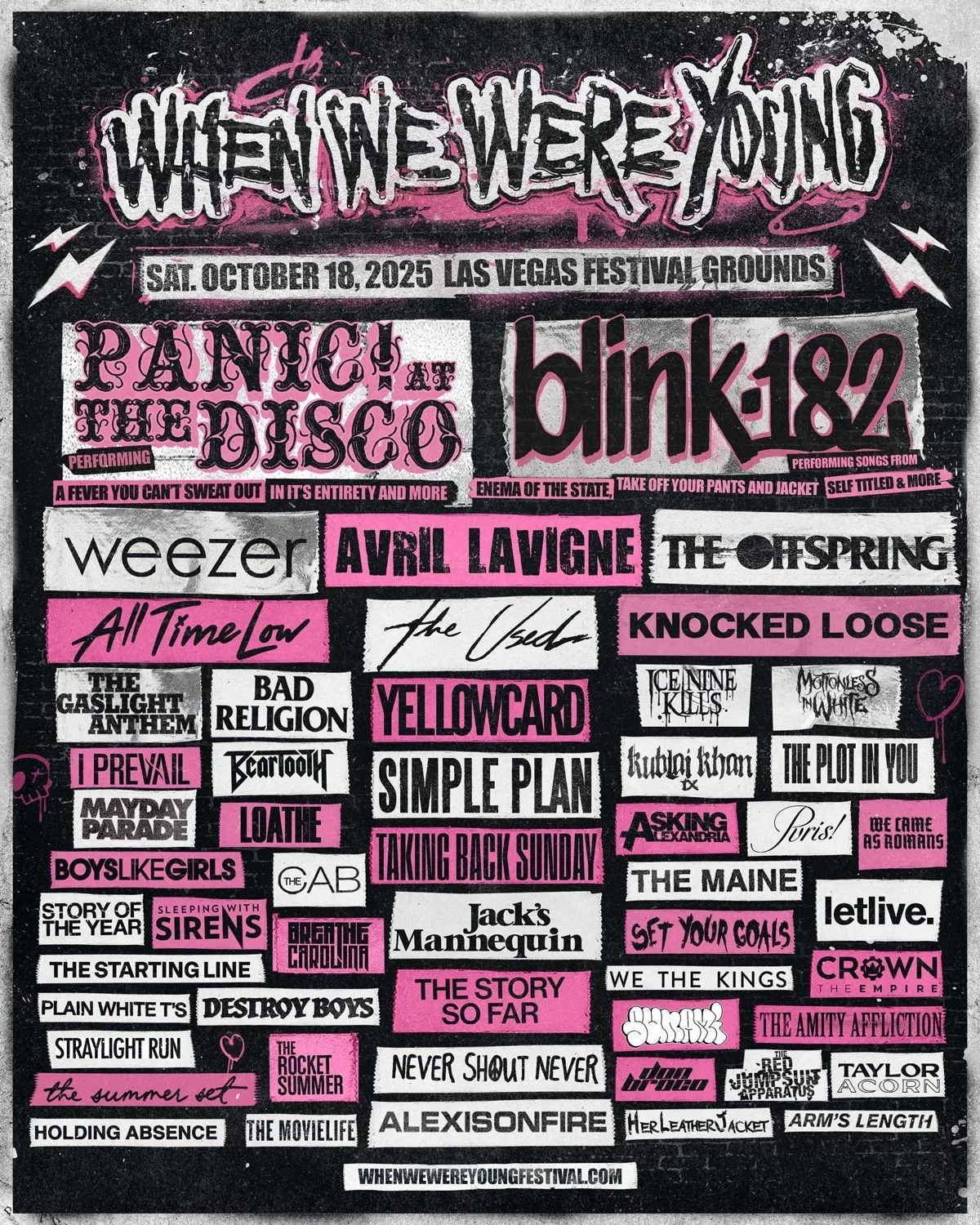When We Were Young Festival @ Las Vegas Festival Grounds – Kcal-Fm regarding Las Vegas Event Calendar October 2025