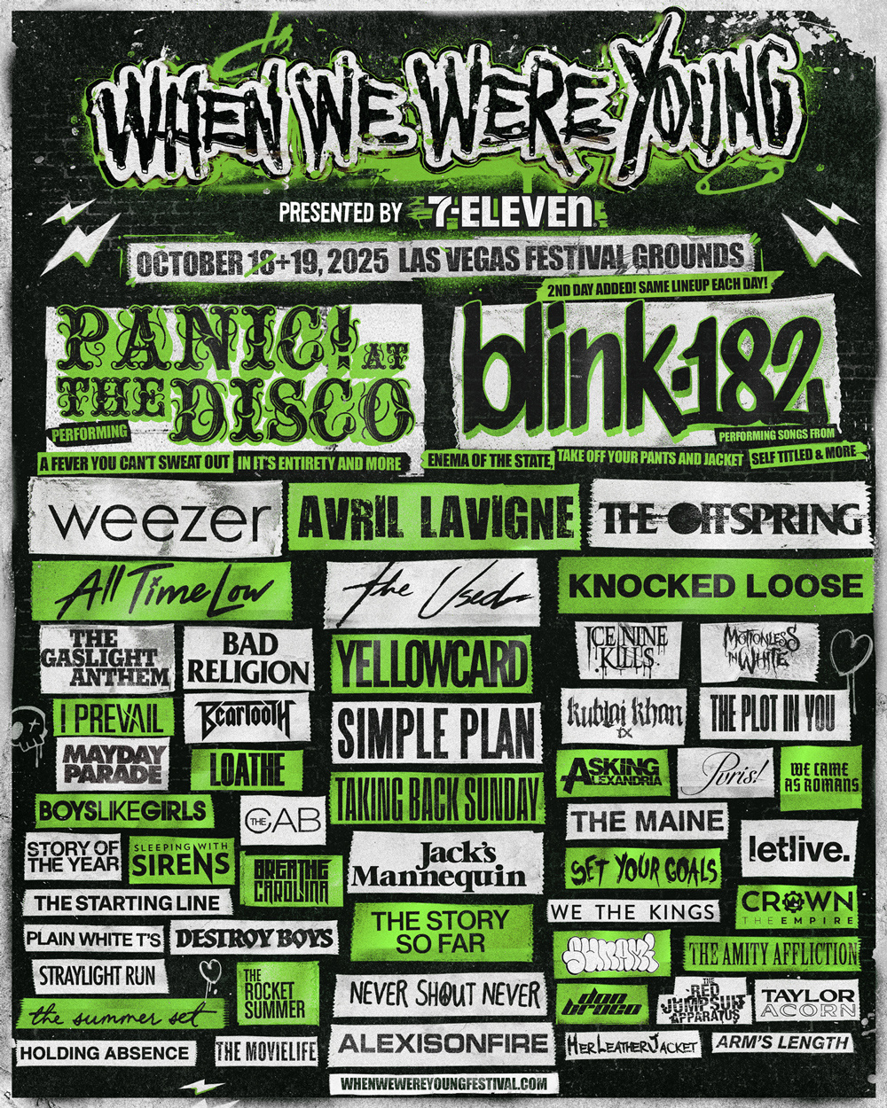 When We Were Young Presented7-Eleven | October 18 &amp;amp; 19, 2025 within Las Vegas Event Calendar October 2025
