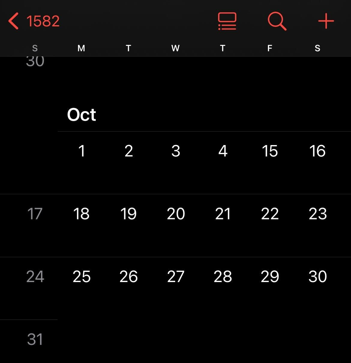 Why Are 10 Days Missing From Your Calendar In October Of 1582 intended for Why 1582 October Calendar Missing Days