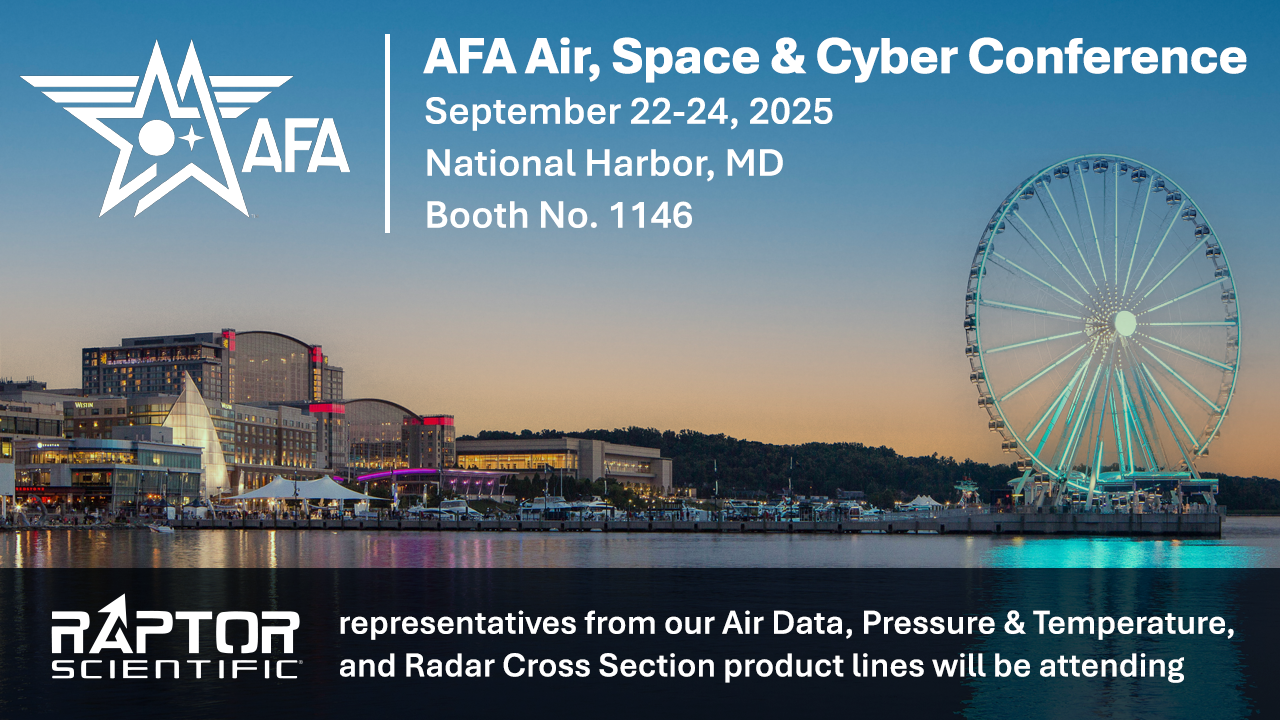 Afa Air, Space & Cyber - September 22-24, 2025 | Raptor Scientific with regard to National Harbor Aviation Summit November 2025