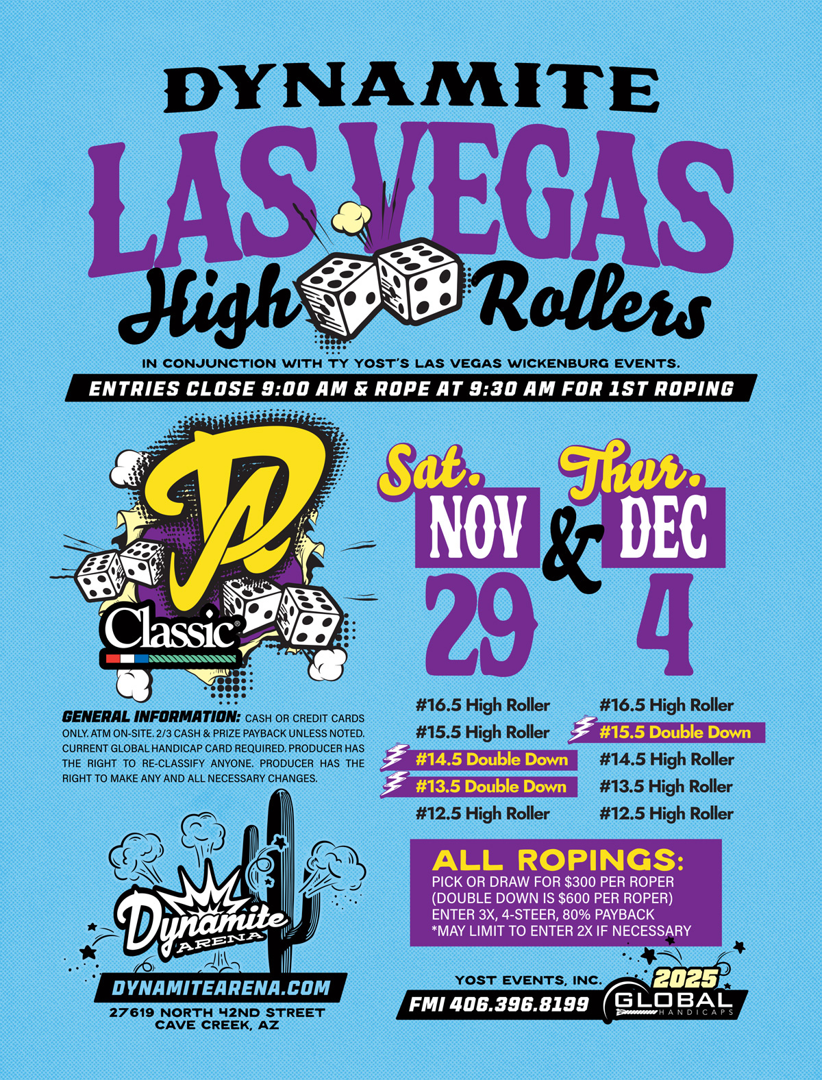 Events From November 29 – December 2 › 14.5 › – Roping Calendar in Las Vegas Events Calendar November 2025