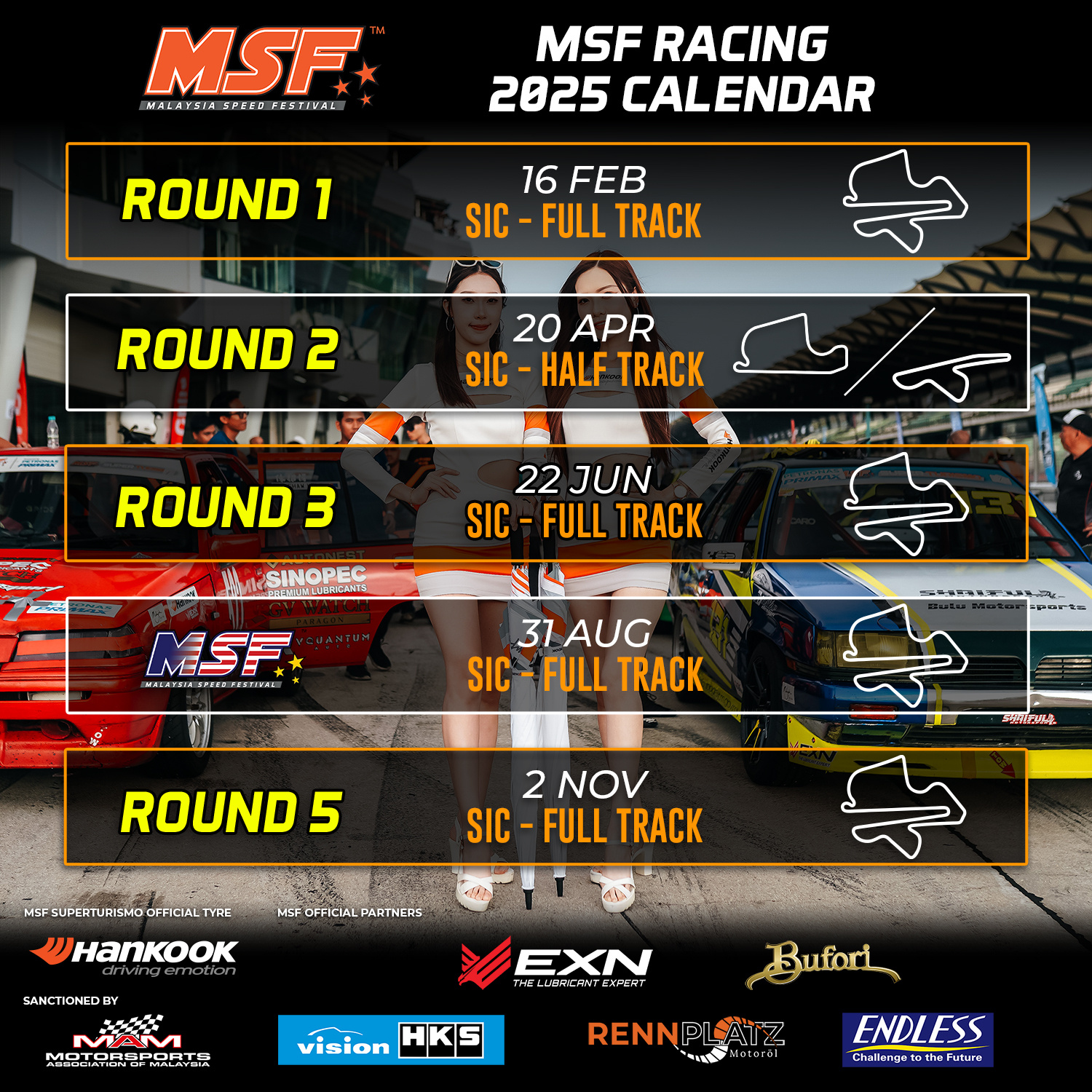 Msf 2025 Calendar – Msf Racing Series inside Racing Calendar November 2025