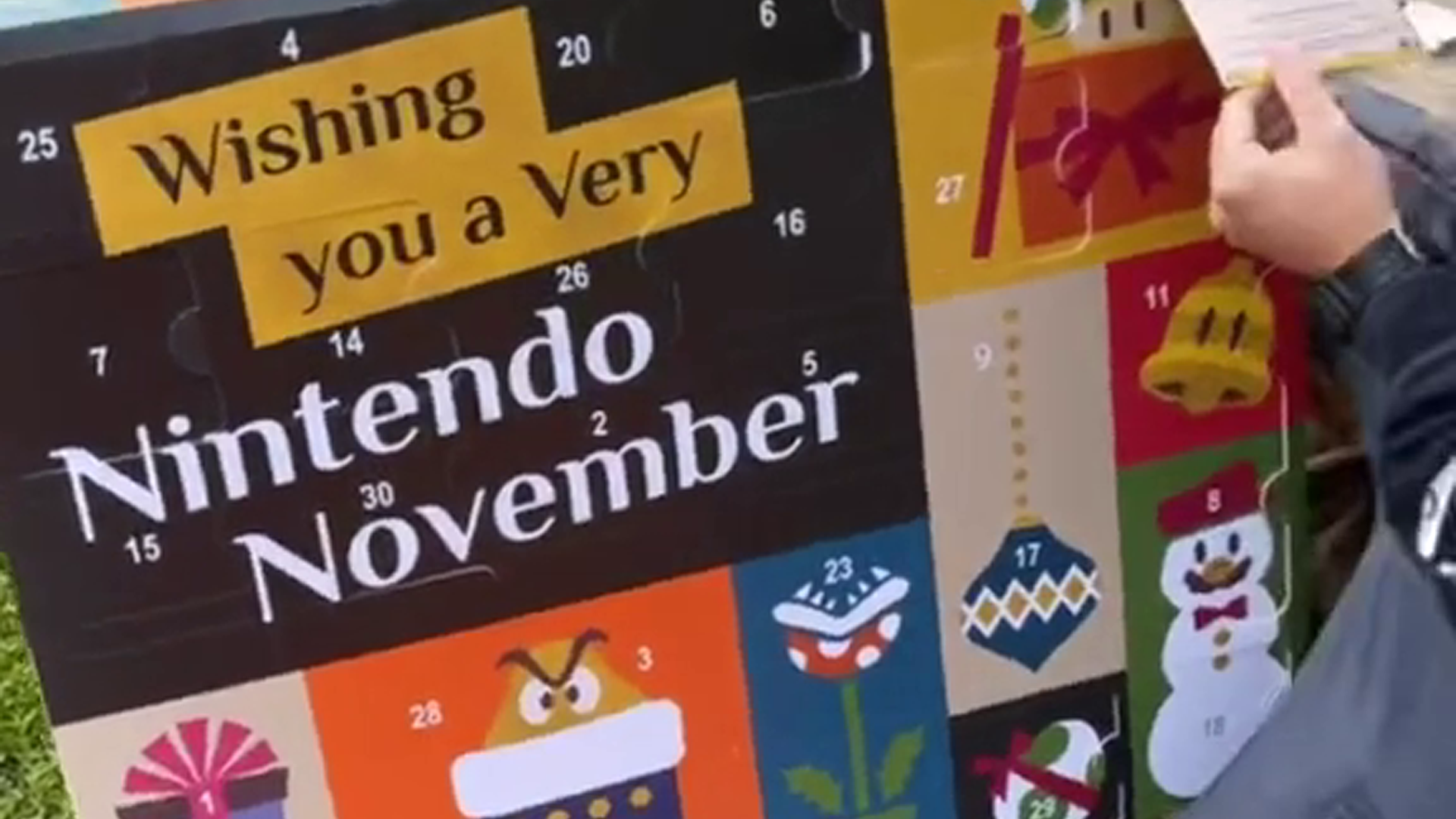 Nintendo November Advent Calendar Being Sent To Influencers throughout Nintendo November Advent Calendar 2025