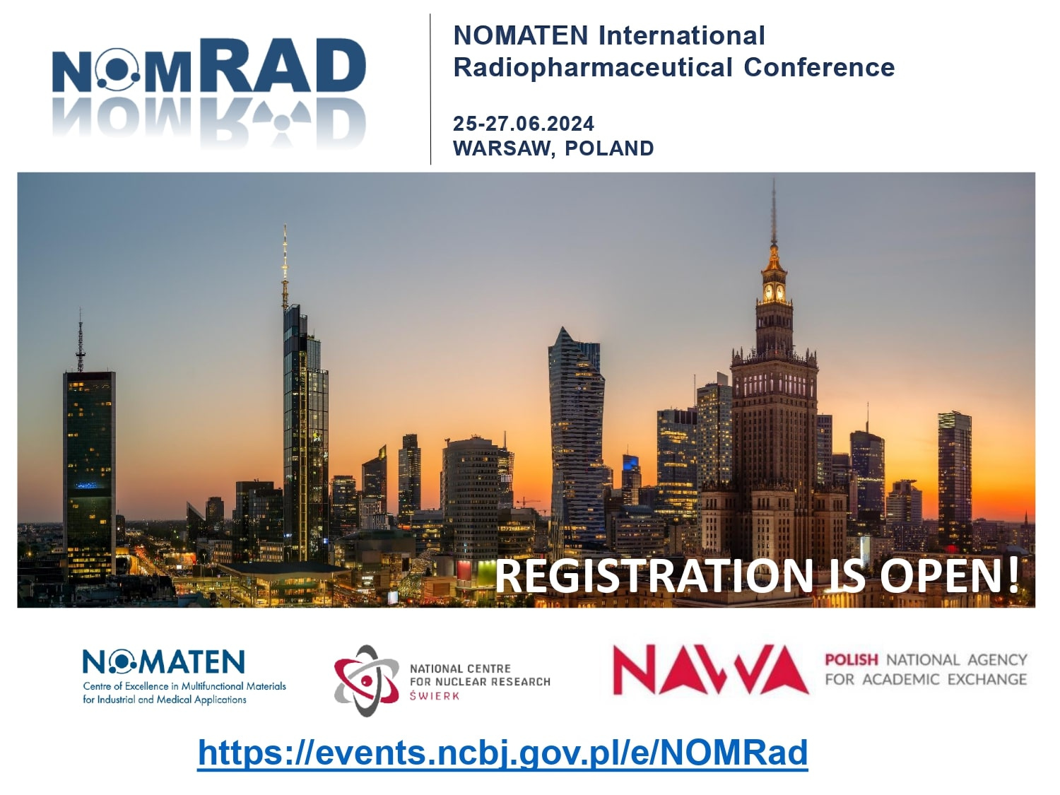 Nomrad – Nomaten International Radiopharmaceutical Conference inside National Medical Conferences November 2025