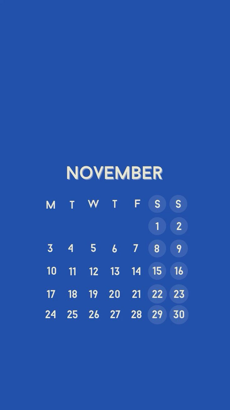 November Wallpaper Calendar 2025 Iphone with regard to November 2025 Calendar Phone Wallpaper
