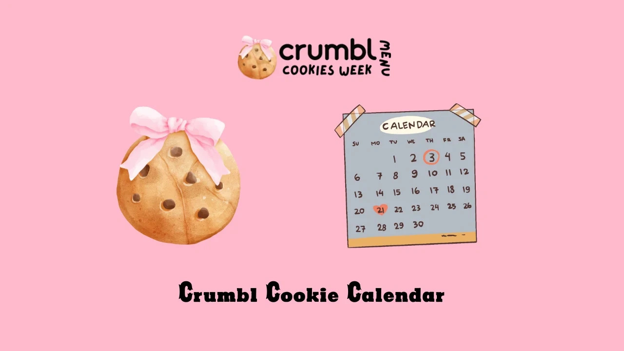 October 2025 Crumbl Cookies Menu Calendar (Full Updated) pertaining to Crumbl Cookie Calendar November 2025