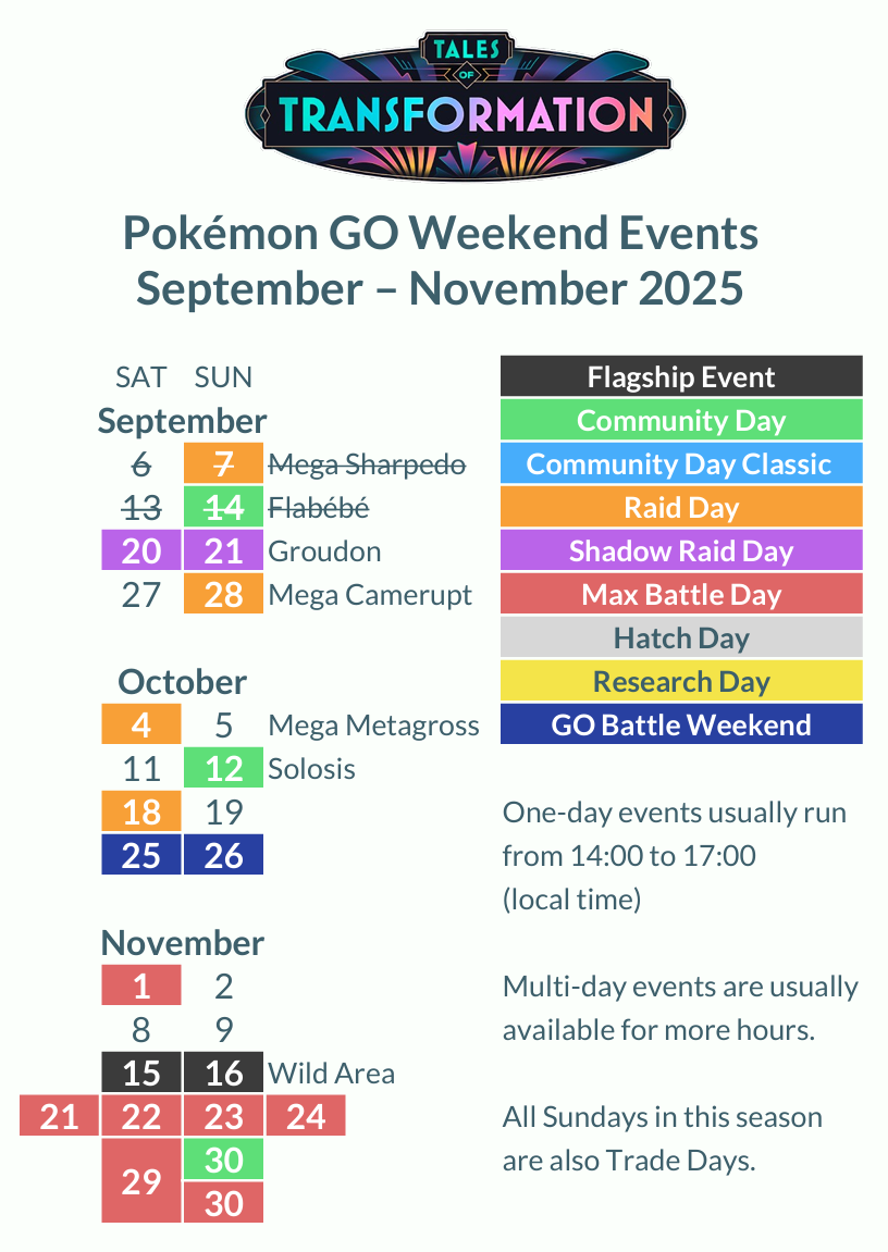 Wochenendveranstaltungen Für September-November 2025 : R/Thesilphroad throughout November Calendar Events 2025