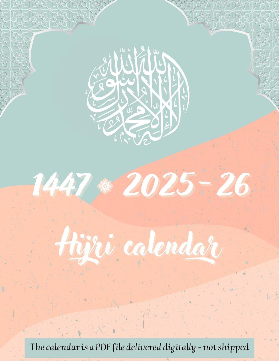 1447 Hijri Calendar Year, 1447 Islamic Calendar Pdf, 2025 Hijri within Islamic Finder Calendar 2026