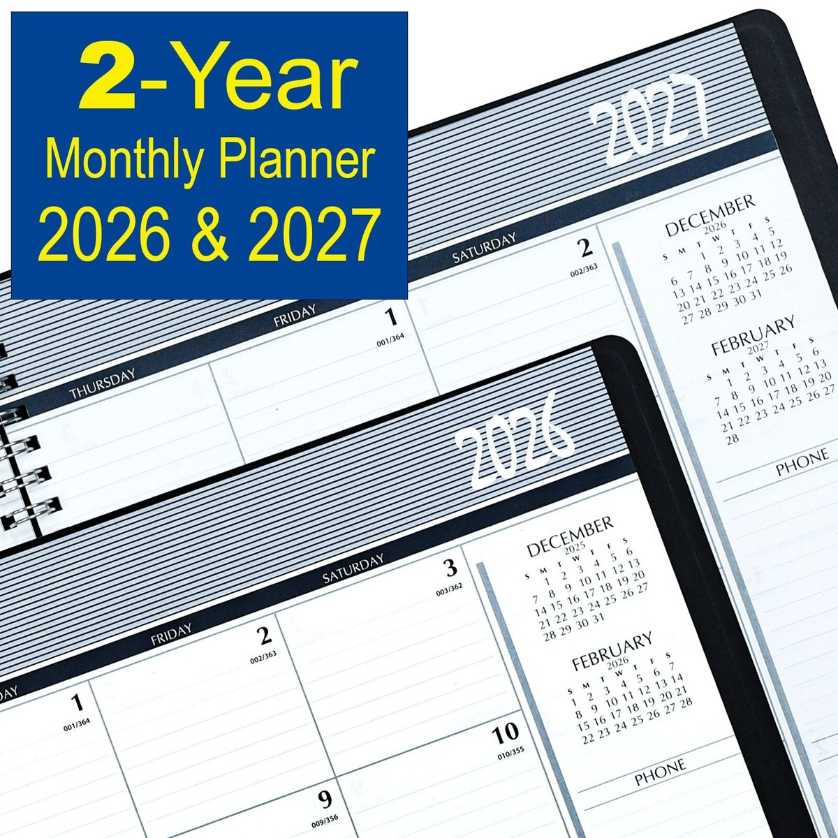 2026 &amp;amp; 2027 House Of Doolittle 2620-02 Hod262002 2-Year Monthly for Ppe 2026 Employee Attendance Calendar