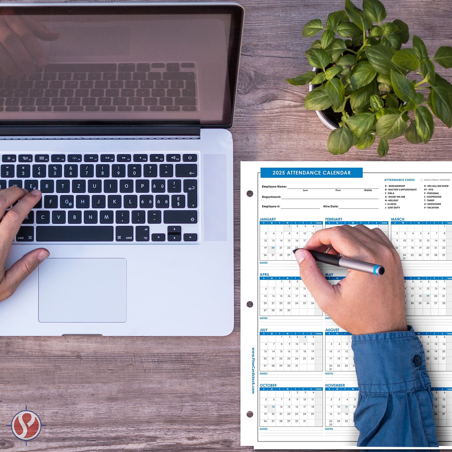 2026 Attendance Calendar - Great Employee Daily Attendance with All in 2026 Attendance