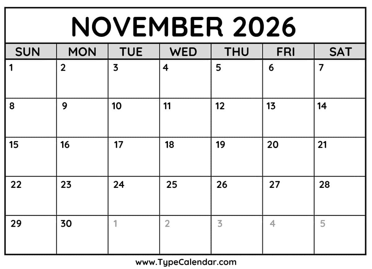2026 Calendar - Free Printable Calendar With Holidays for General Blue Free Printable 2026 Calendar
