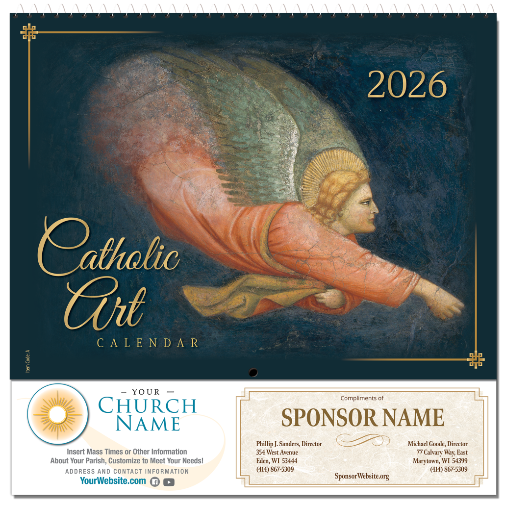 2026 Calendars | Blue Mound Graphics within Catholic Wall Calendar 2026