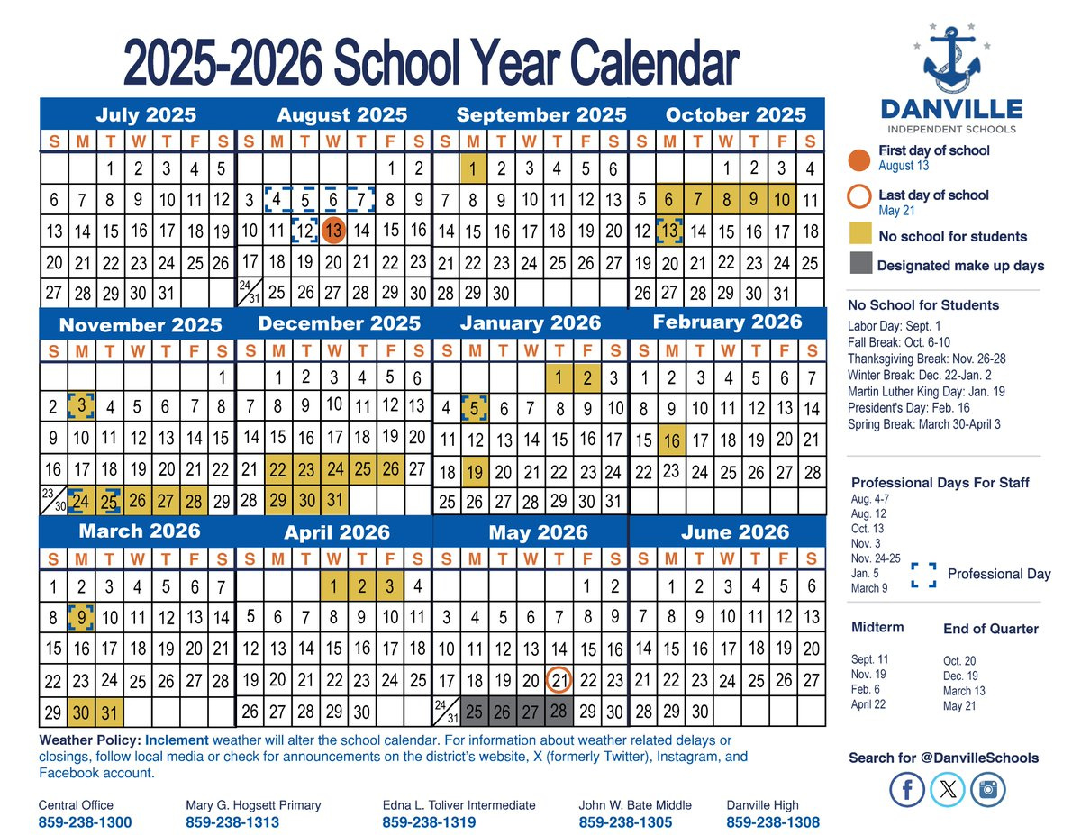 A Version Of The 2025-2026 School Year Calendar For Families Is intended for Disd 2025 To 2026 Calendar Printable