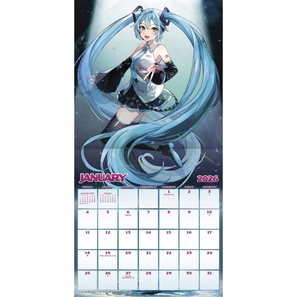 Anime 2026 Calendars – Manga &amp;amp; Japanese Animation - Calendars regarding Anime Calendar 2026 USA