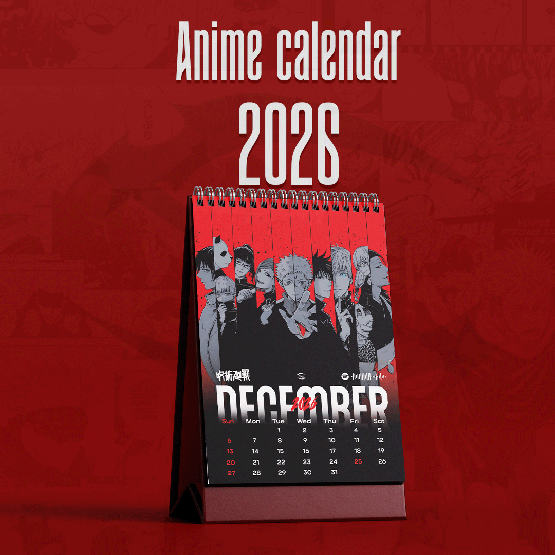 Anime Calendar 2026 in Anime Calendar 2026 Dates