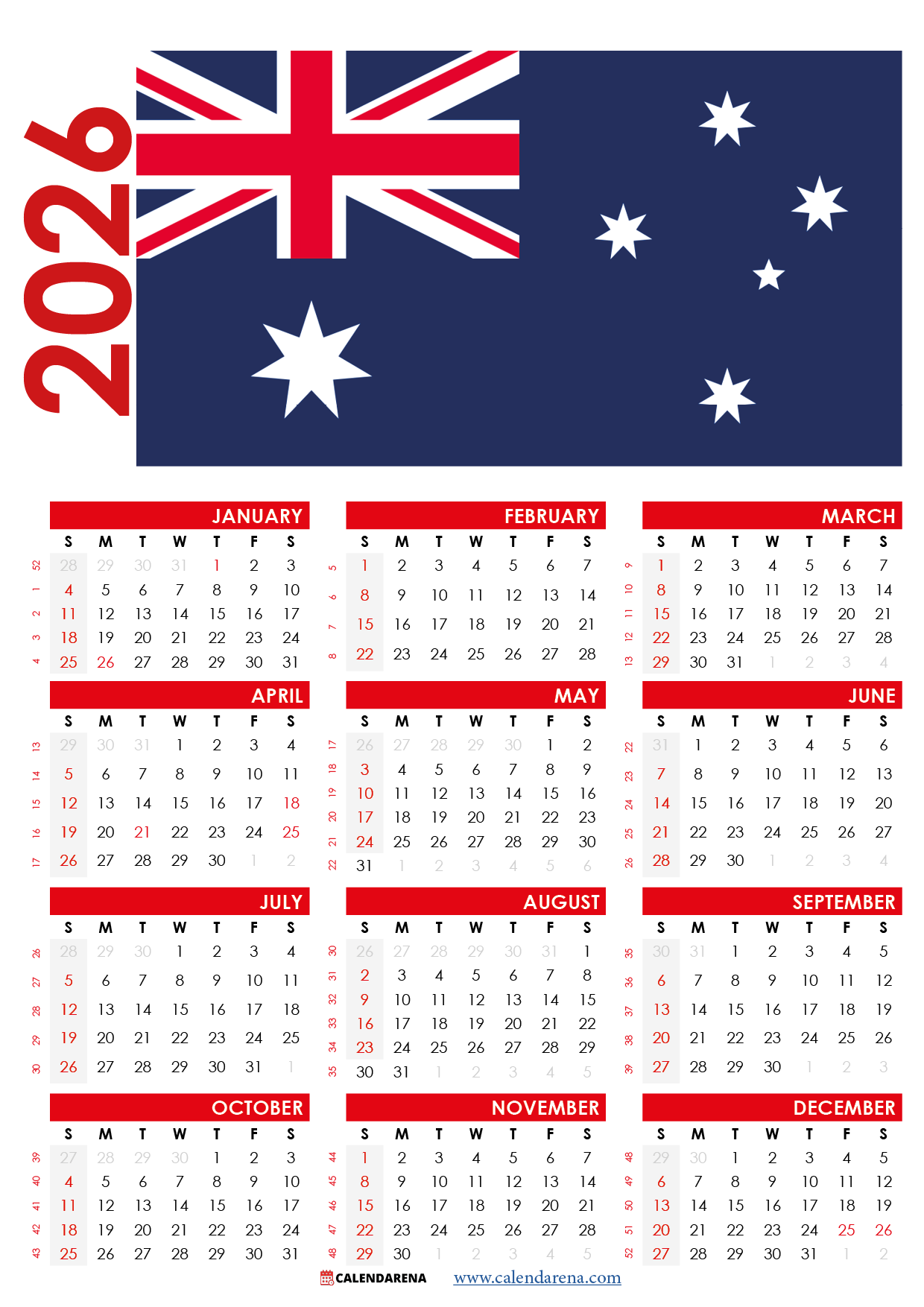 Calendar 2025 Australia With Holidays And Festivals regarding Calendar 2026 Printable Western Australia