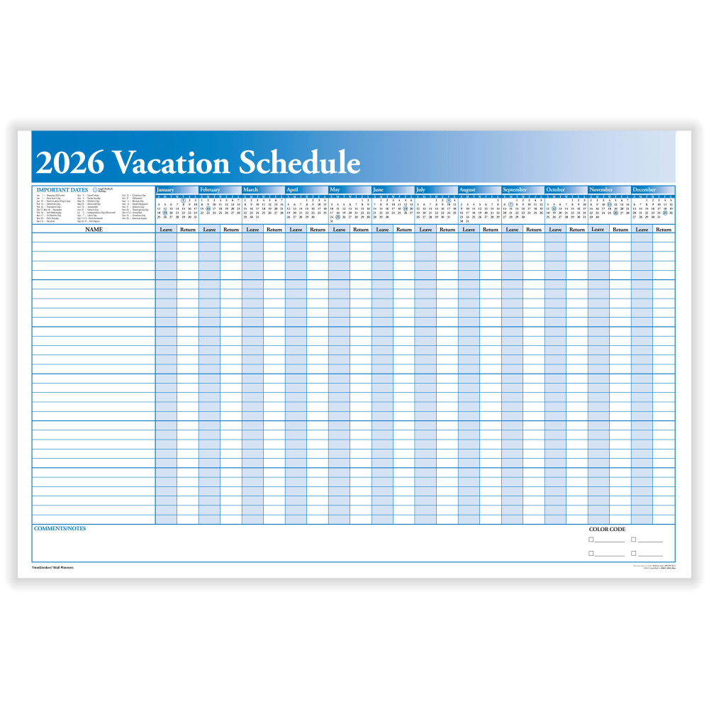 Complyright 2026 Attendance Calendar Kit 8 12 X 11 White Pack Of regarding Complyright Attendance Calendar 2026