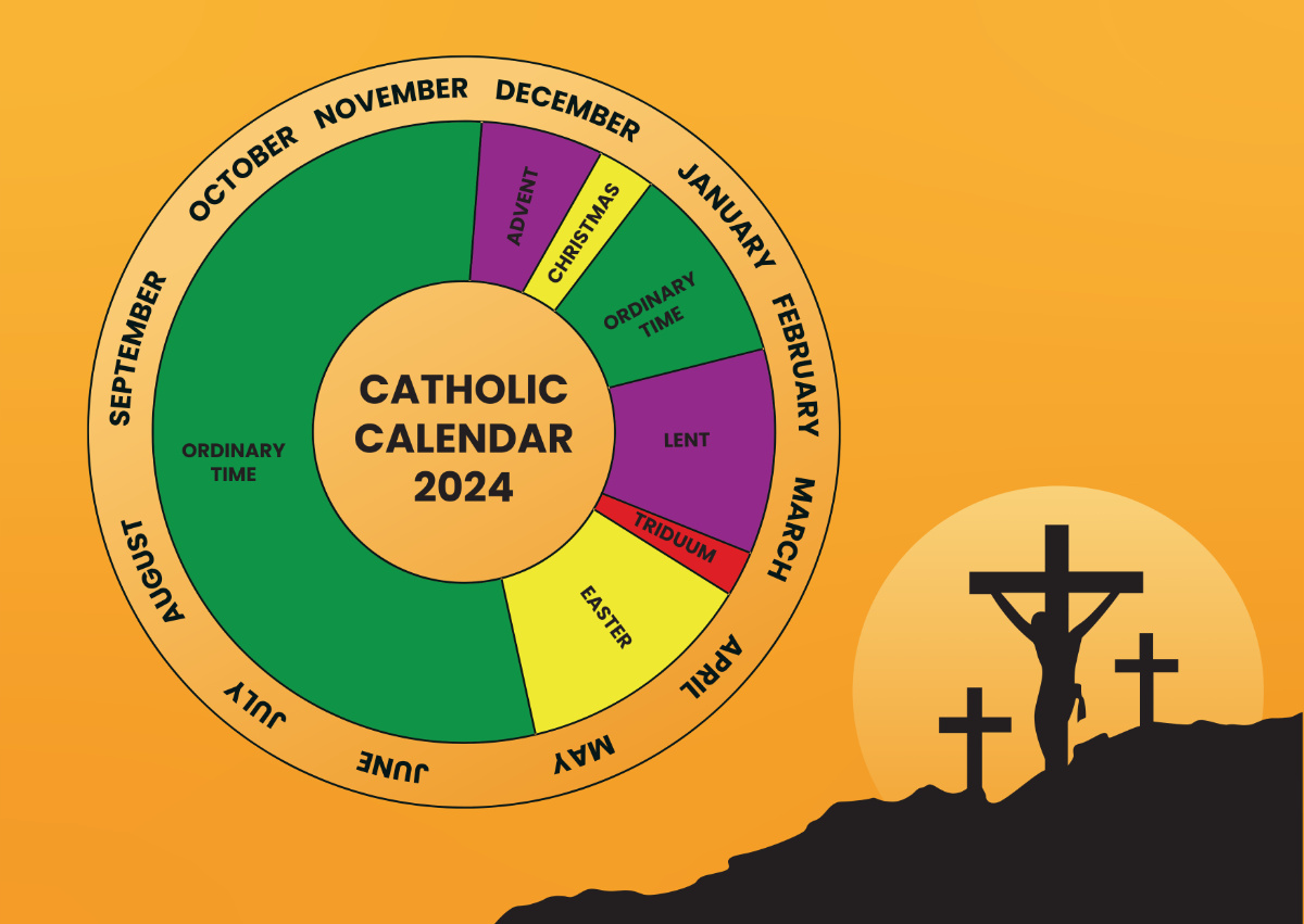Free Catholic Calendar 2024 Template To Edit Online for Catholic Calendar 2026 For Edit