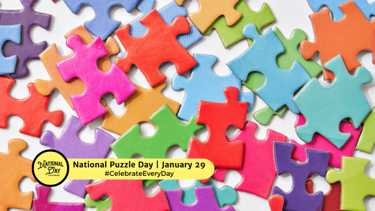 National Puzzle Day - January 29 - National Day Calendar intended for National Puzzle Day January 2026