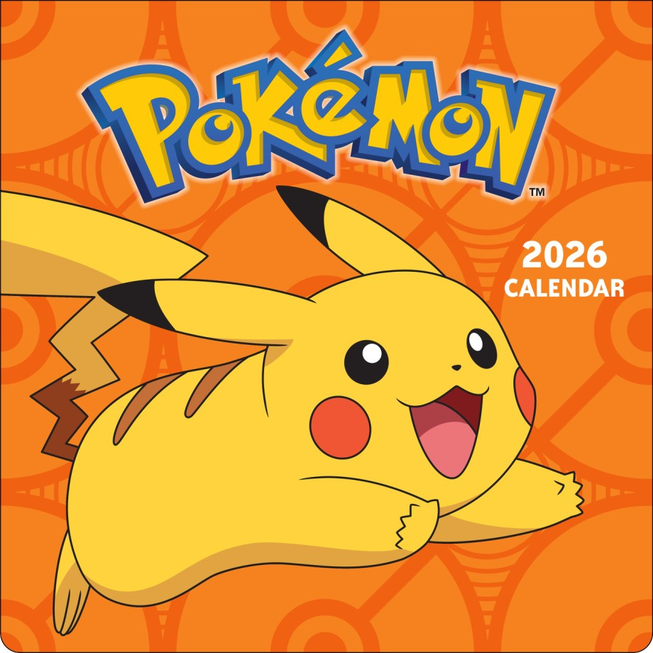 Pokémon 2026 Wall Calendar (Wall) | Abrams within Pokemon Calendar 2026 Release Date