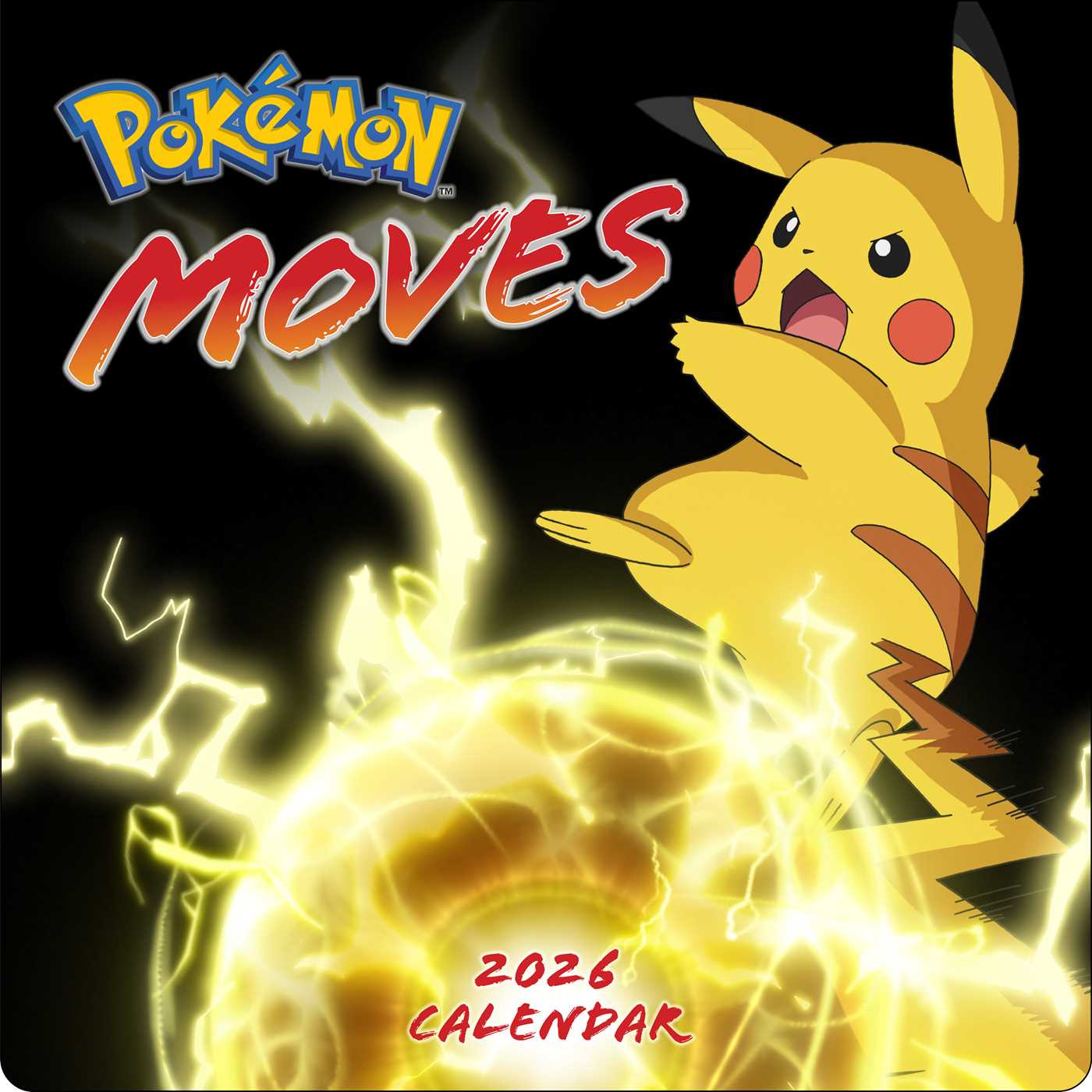 Pokémon Moves 2026 Wall Calendar - Book Summary &amp;amp; Video | Official inside Pokemon Calendar 2026 With Holidays