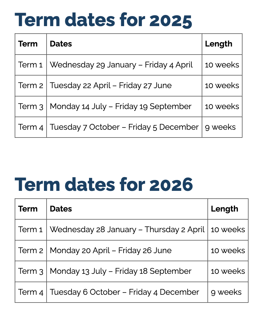 Term Dates with 2026 Catholic School Calendar QLD