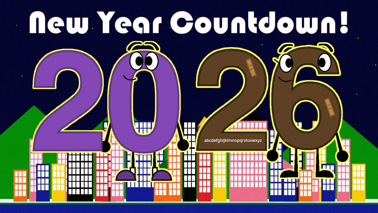 The New Year 2026 Countdown!!! (Premire) with How Many Years Until 2026?