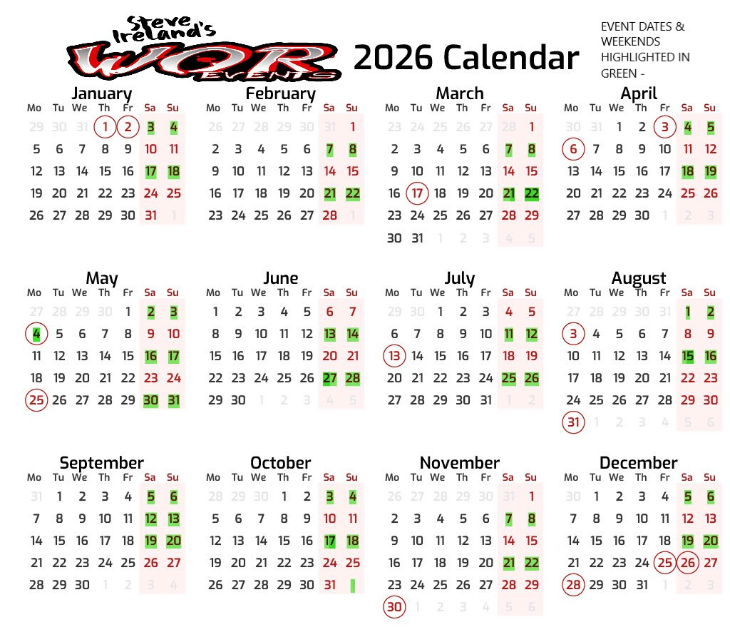Wor 2026 Upcoming Dates » Wor Events intended for Adp 2026 Calendar Printable