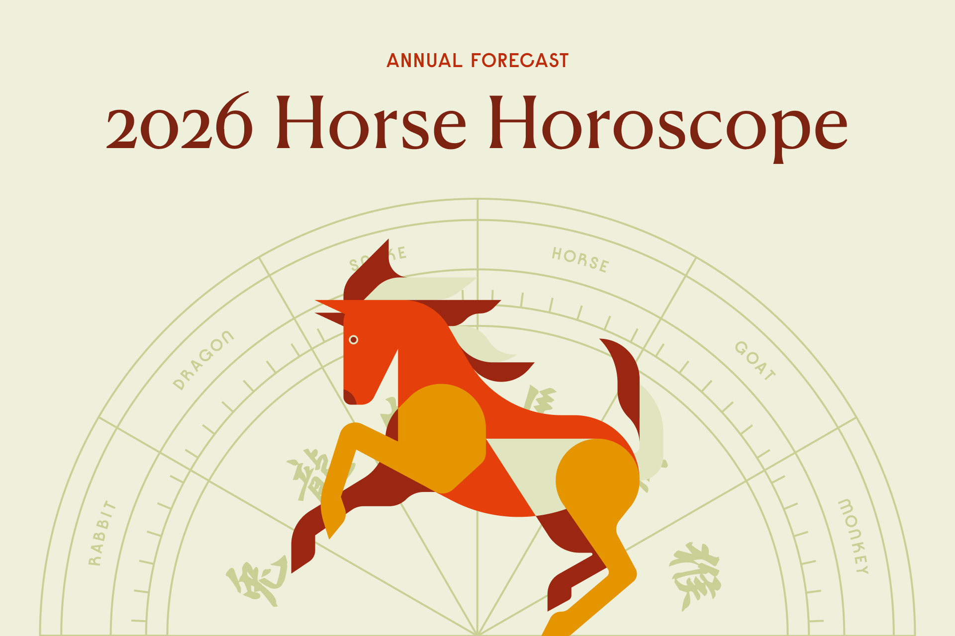 Year Of The Horse: Fortune, Personality, Horoscope (2026) for What Animal Chinese Calendar 2026?