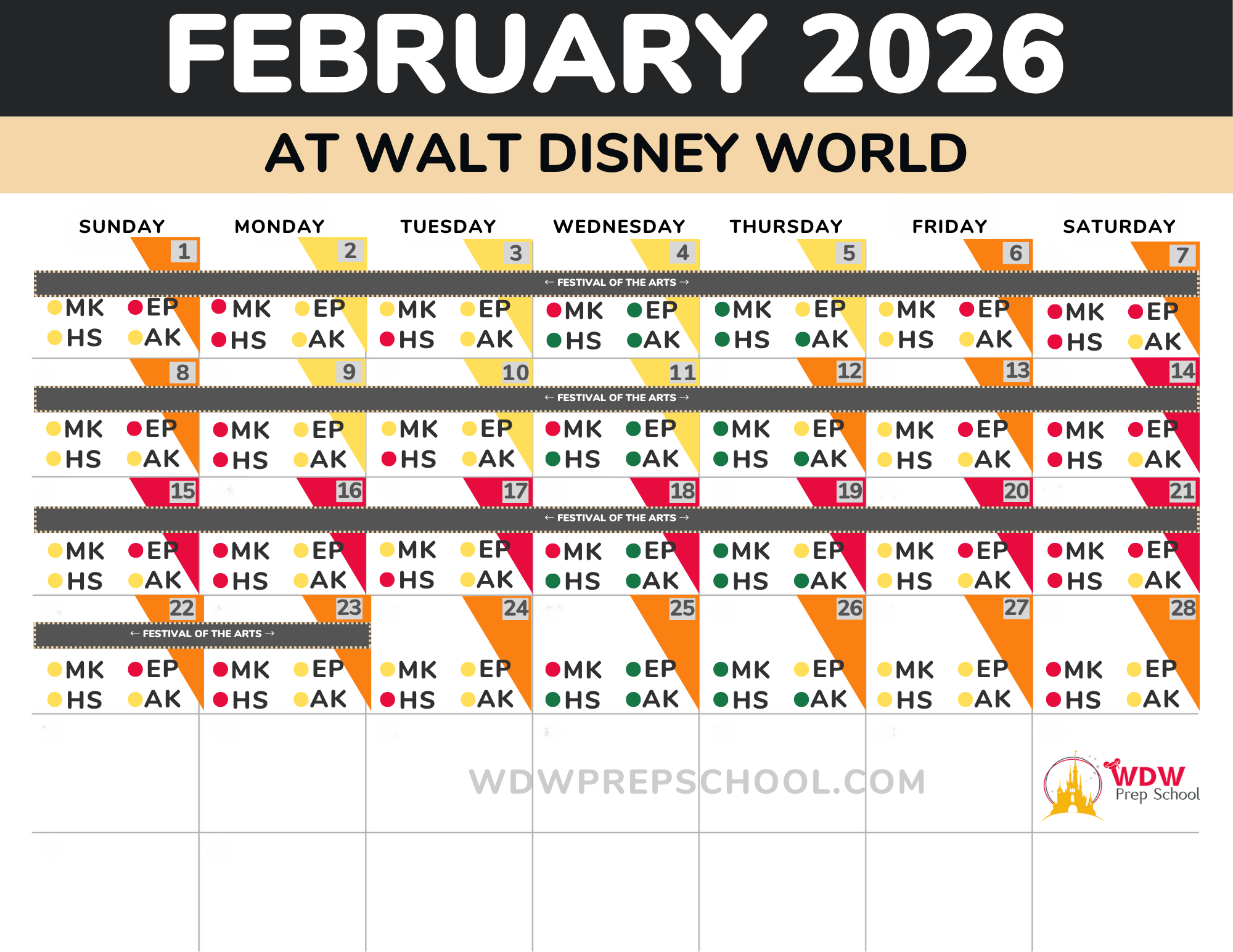 Disney World In February 2026: Crowds &amp;amp; Planning Info with regard to Disneyland Calendar February 2026