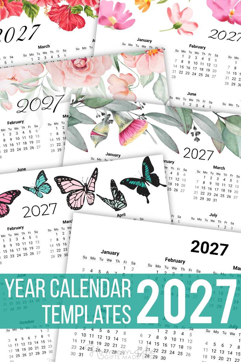 Free Printable Year Calendar within February 2026 Calendar Homemade Gifts Made Easy