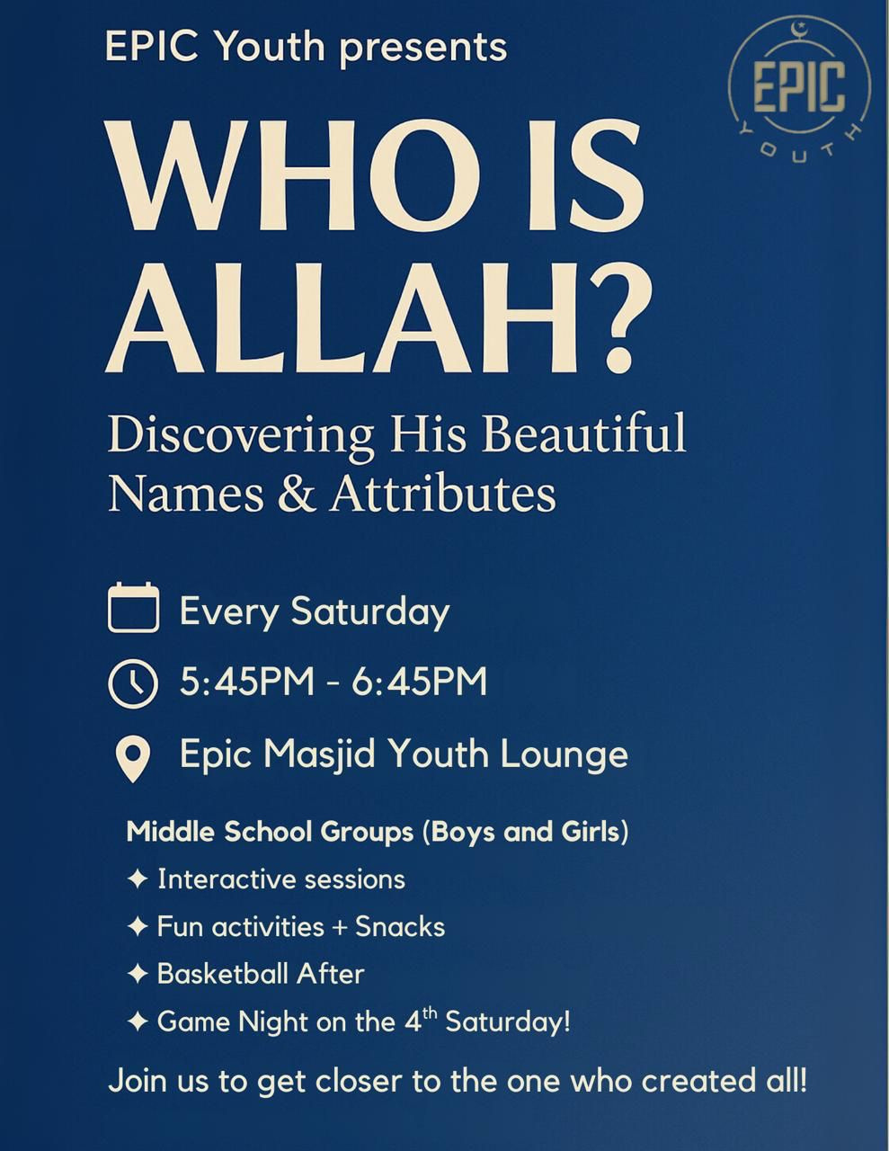 Epic Masjid – East Plano Islamic Center in Epic Masjid Ramadan Calendar 2026