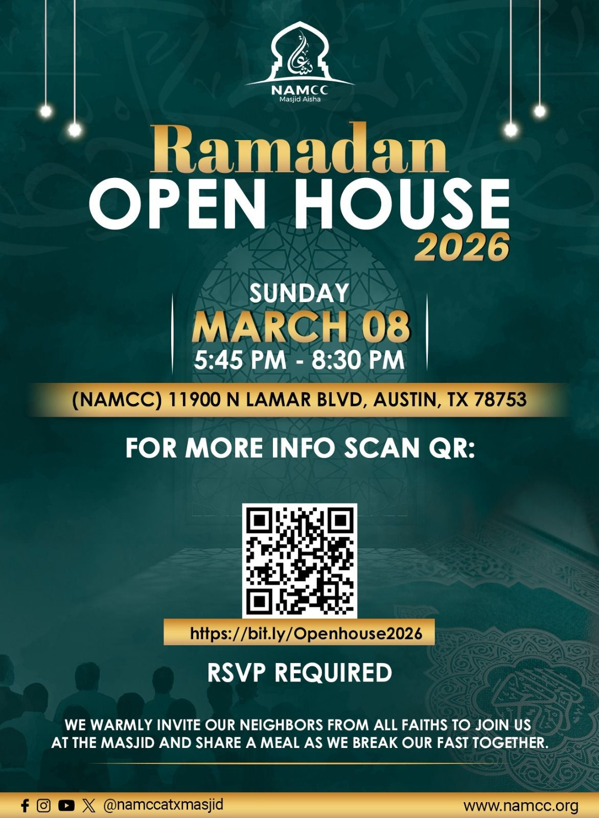 Ramadan-2026 - Namcc inside Ramadan 2026 Calendar Austin Tx