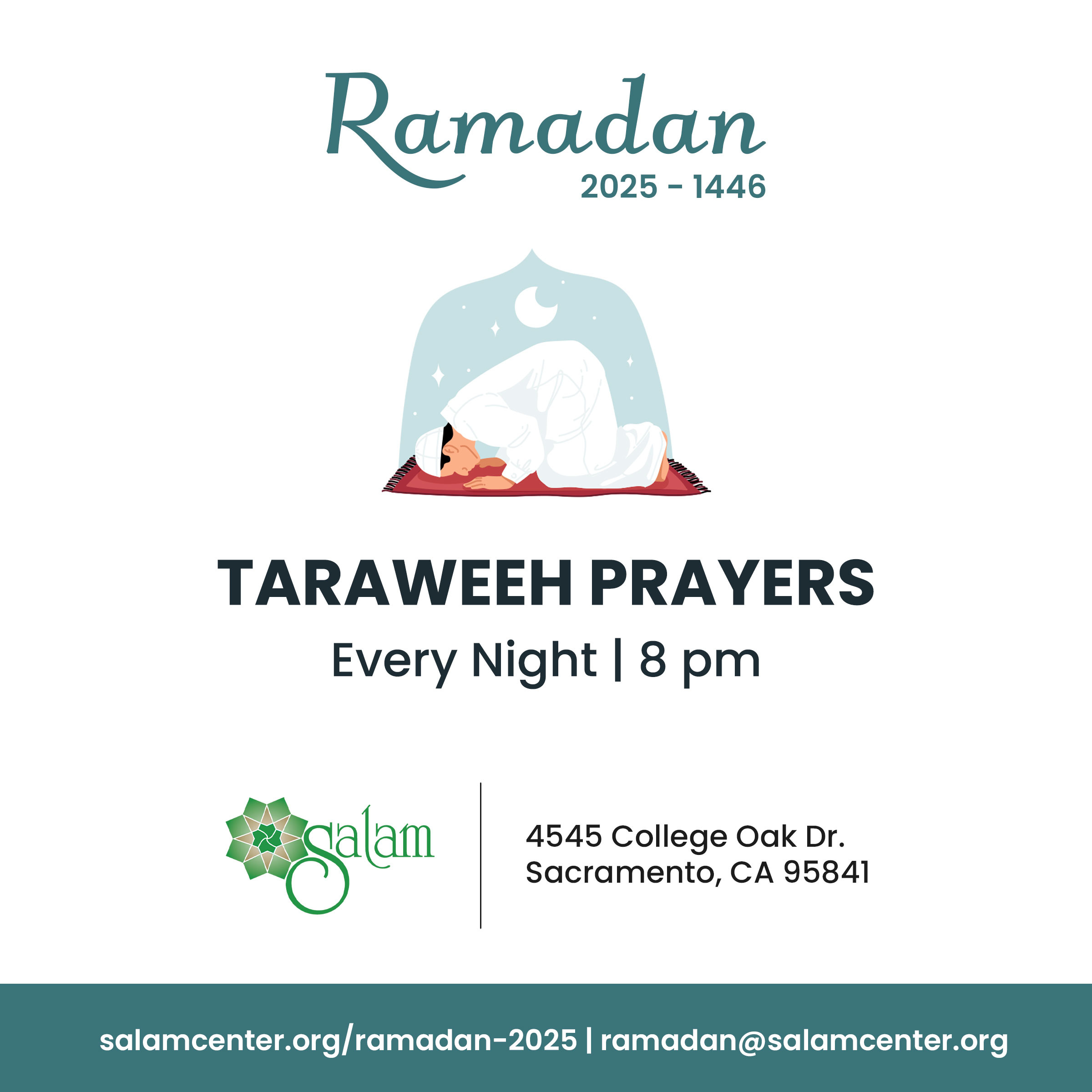 Ramadan And Eid | 2026 - 1447 - Salam Islamic Center regarding Ramadan Calendar 2026 Dublin Ca