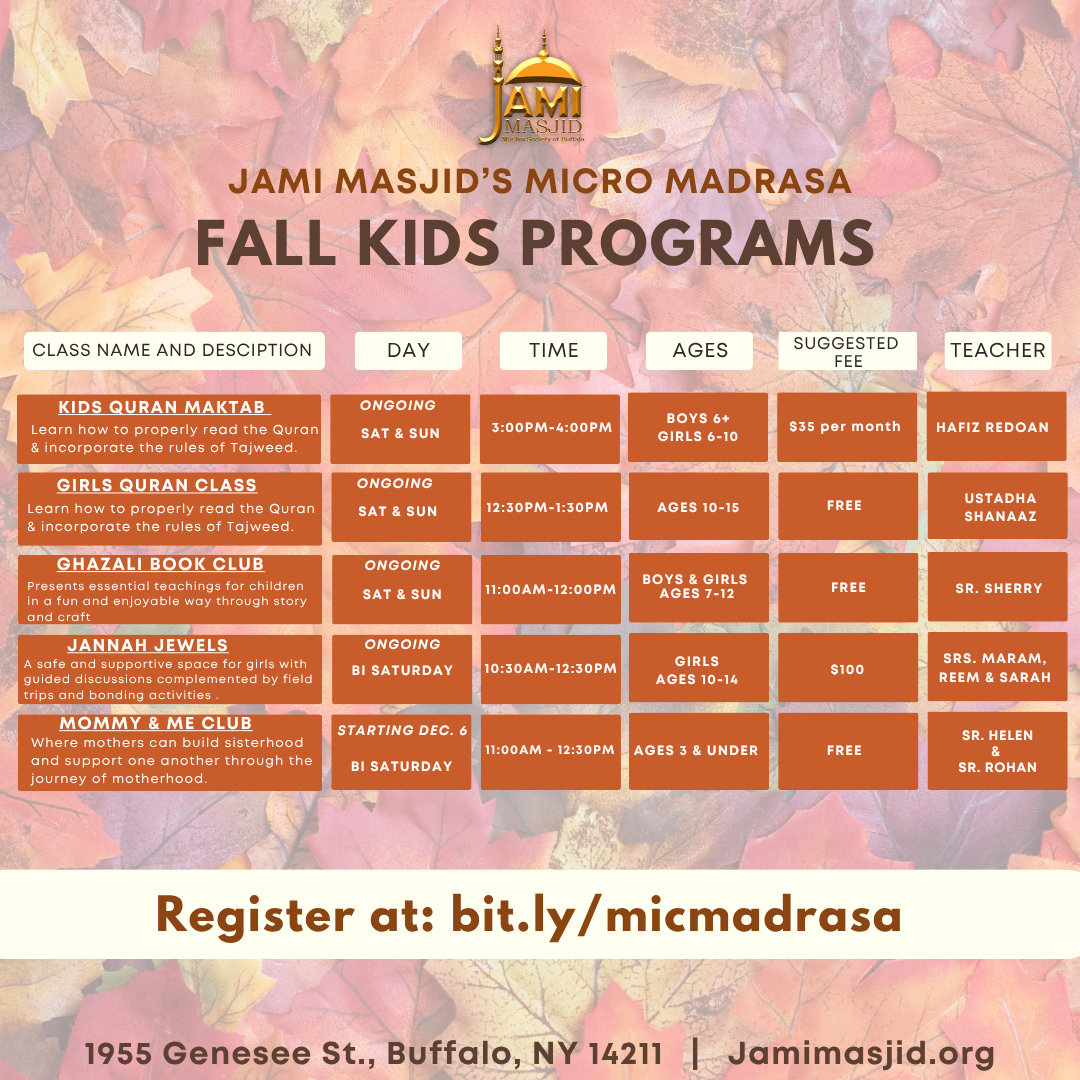 Wnymuslim | Events And Announcements inside Ramadan Calendar 2026 Buffalo Ny